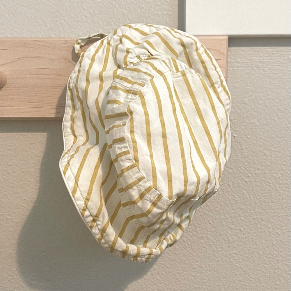 Pehr Bucket Hat Stripes Away Marigold 0-6 months